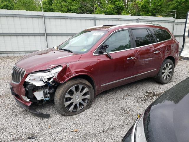 5GAKVBKD1HJ265815 - 2017 BUICK ENCLAVE BURGUNDY photo 1