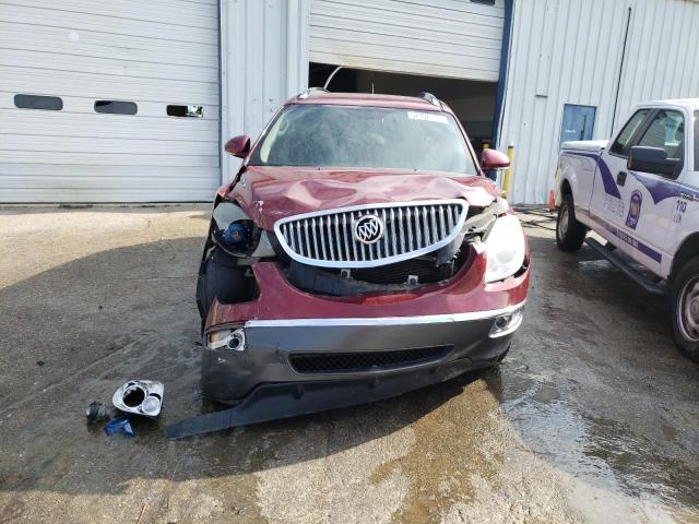 5GAKRCED7BJ155834 - 2011 BUICK ENCLAVE CXL BURGUNDY photo 5