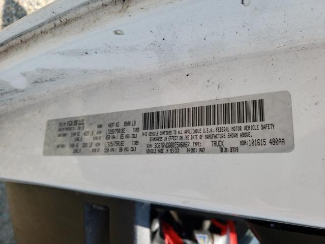 3C6TRVDG6KE506067 - 2019 RAM PROMASTER 2500 HIGH 白色 照片 10