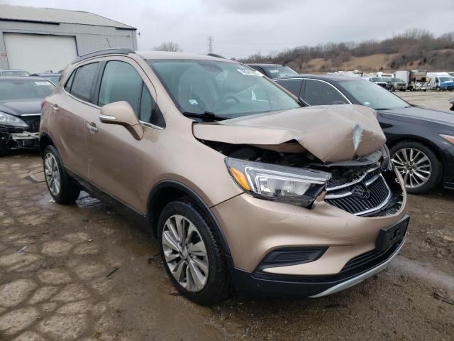 KL4CJASB2JB703694 - 2018 BUICK ENCORE PREFERRED TAN photo 4