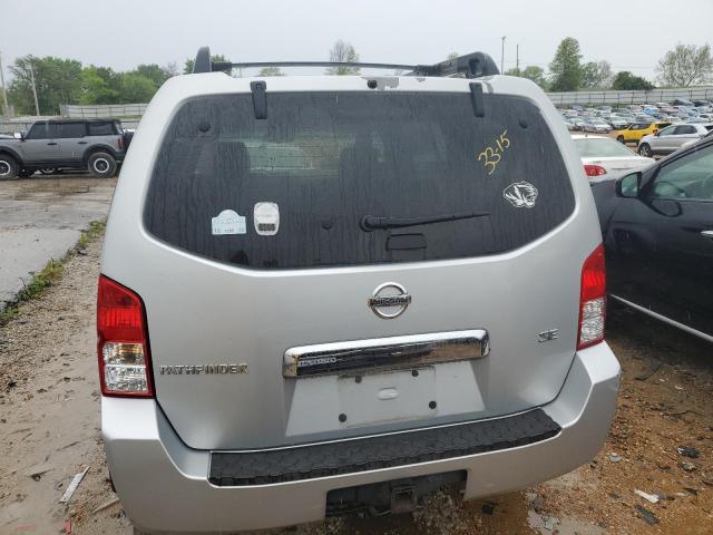 5N1AR18U97C638775 - 2007 NISSAN PATHFINDER LE SILVER photo 6