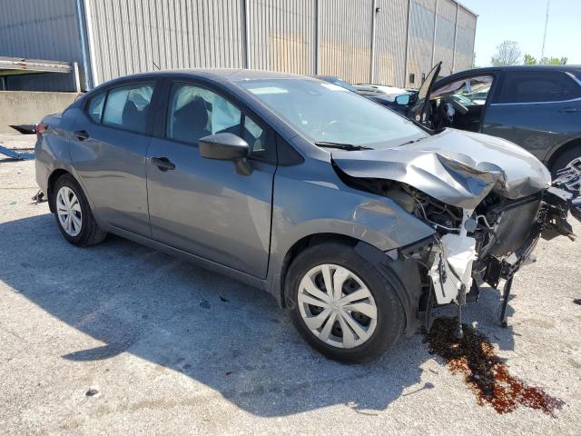 3N1CN8DV5ML807273 - 2021 NISSAN VERSA S GRAY photo 4