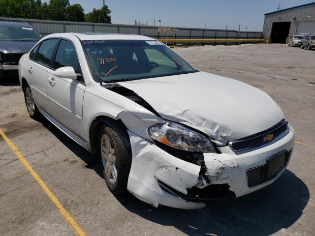 2G1WB5E34E1107402 - 2014 CHEVROLET IMPALA LIM LT WHITE photo 1