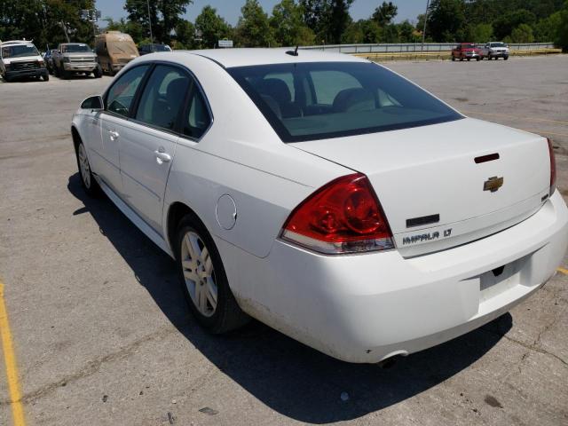 2G1WB5E34E1107402 - 2014 CHEVROLET IMPALA LIM LT WHITE photo 3