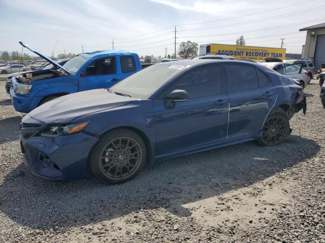 4T1T31AK1PU052164 - 2023 TOYOTA CAMRY SE NIGHT SHADE BLUE photo 1