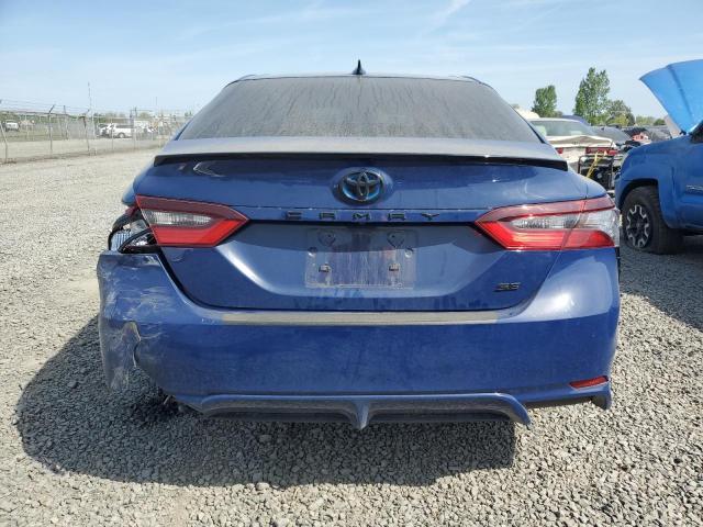4T1T31AK1PU052164 - 2023 TOYOTA CAMRY SE NIGHT SHADE BLUE photo 6