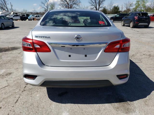 3N1AB7AP1KY456698 - 2019 NISSAN SENTRA S 银色 照片 6