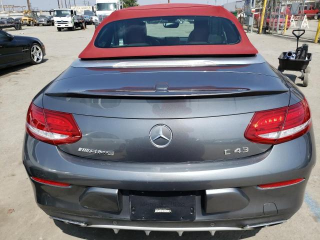 WDDWK6EB9HF527826 - 2017 MERCEDES-BENZ C 43 4MATIC AMG GRAY photo 6