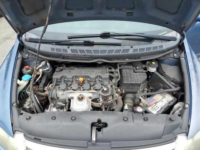 2HGFA1F62AH541932 - 2010 HONDA CIVIC LX-S ლურჯი ფოტო 11