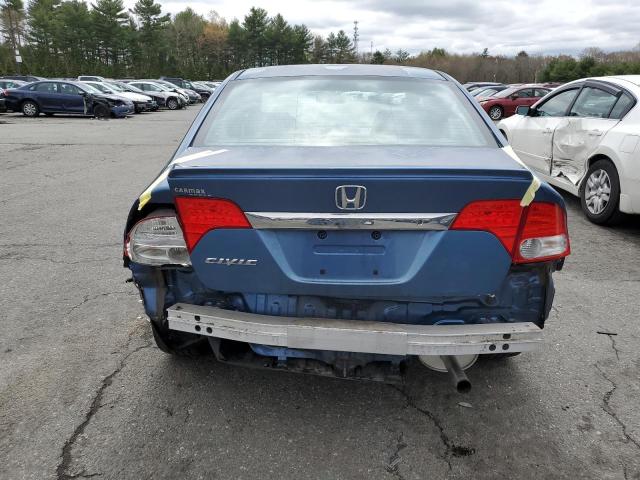 2HGFA1F62AH541932 - 2010 HONDA CIVIC LX-S ლურჯი ფოტო 6