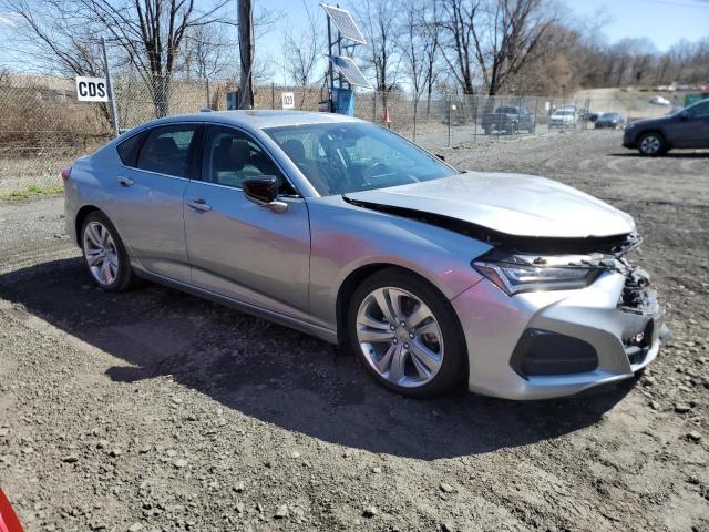 19UUB6F43MA010418 - 2021 ACURA TLX TECHNOLOGY SILVER photo 4