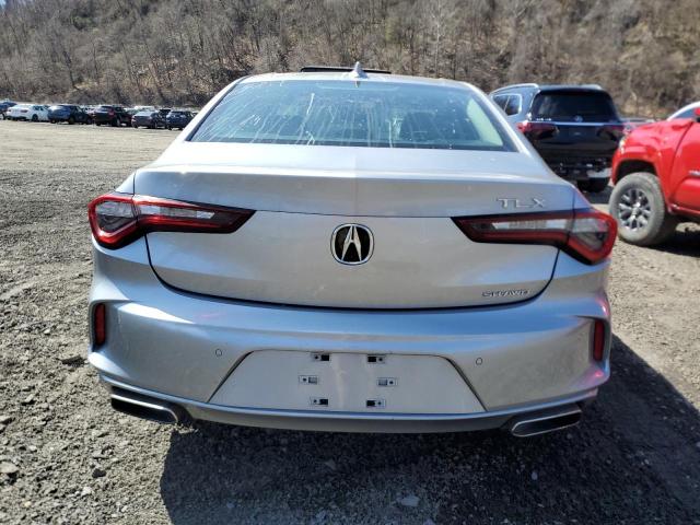 19UUB6F43MA010418 - 2021 ACURA TLX TECHNOLOGY SILVER photo 6