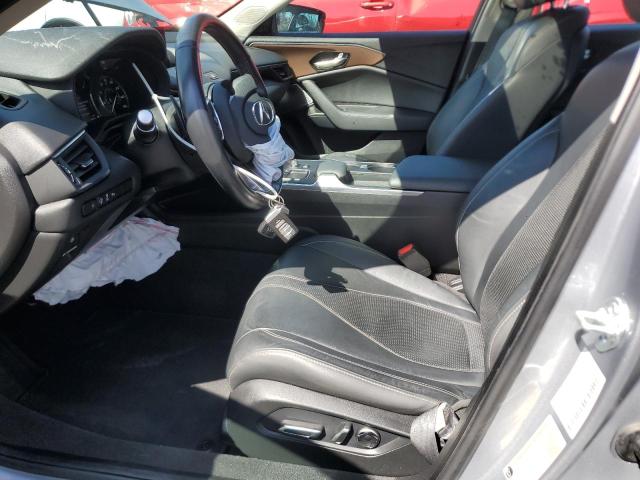 19UUB6F43MA010418 - 2021 ACURA TLX TECHNOLOGY SILVER photo 7