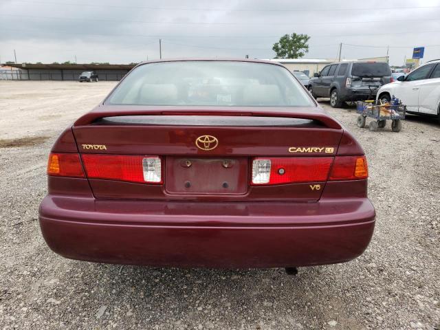 4T1BF22K1YU947145 - 2000 TOYOTA CAMRY LE RED photo 6