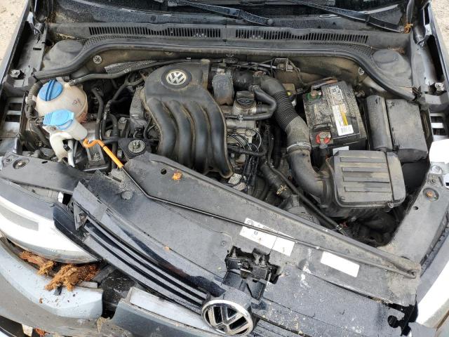 3VW2K7AJ3DM217108 - 2013 VOLKSWAGEN JETTA BASE رمادي صورة 11