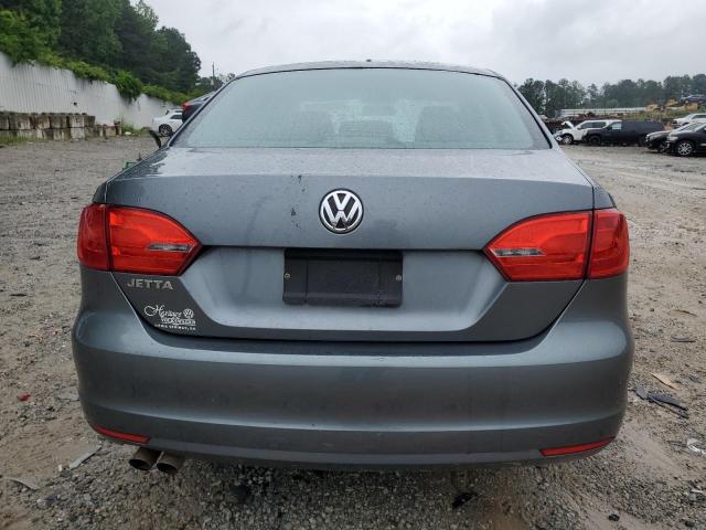 3VW2K7AJ3DM217108 - 2013 VOLKSWAGEN JETTA BASE رمادي صورة 6