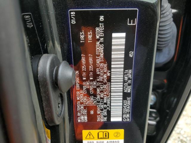 JTJYARBZ6J2103233 - 2018 LEXUS NX 300 BASE 黑色 照片 13