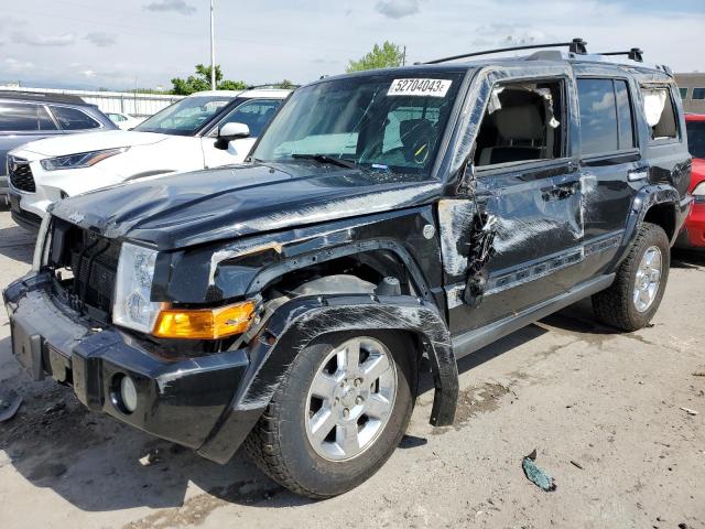 1J8HG68228C186845 - 2008 JEEP COMMANDER OVERLAND BLACK photo 1