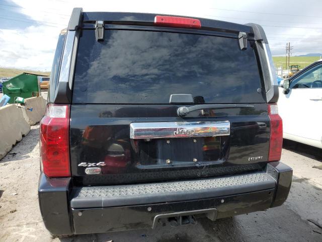 1J8HG68228C186845 - 2008 JEEP COMMANDER OVERLAND BLACK photo 6