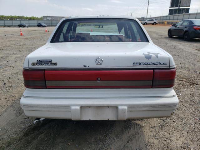1C3XA3634PF533799 - 1993 CHRYSLER LEBARON LE A-BODY WHITE photo 6
