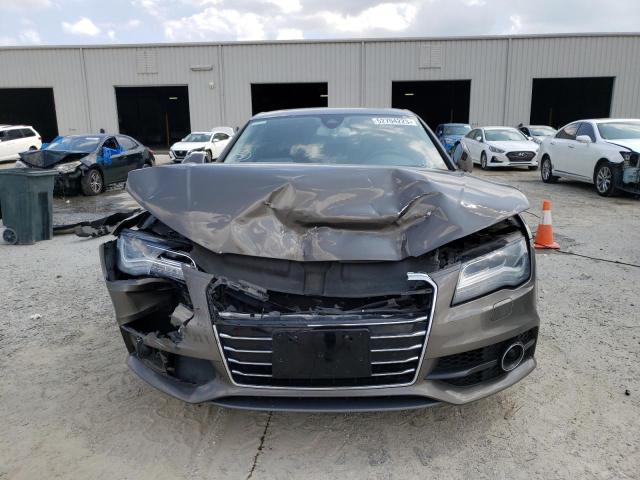 WAU2GAFC8DN073747 - 2013 AUDI A7 PRESTIGE GRAY photo 5