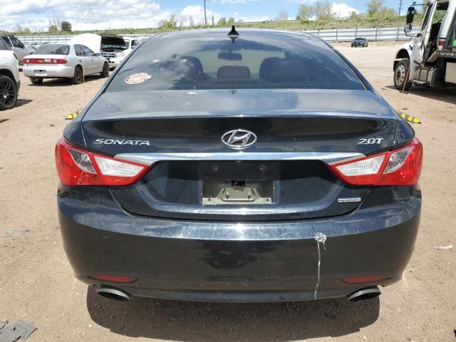 5NPEC4AB6DH519020 - 2013 HYUNDAI SONATA SE BLACK photo 6