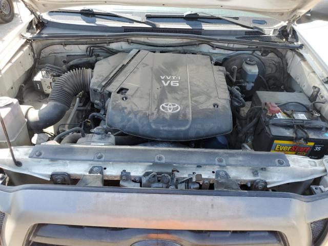 5TEJU62N17Z377709 - 2007 TOYOTA TACOMA DOUBLE CAB PRERUNNER WHITE photo 11