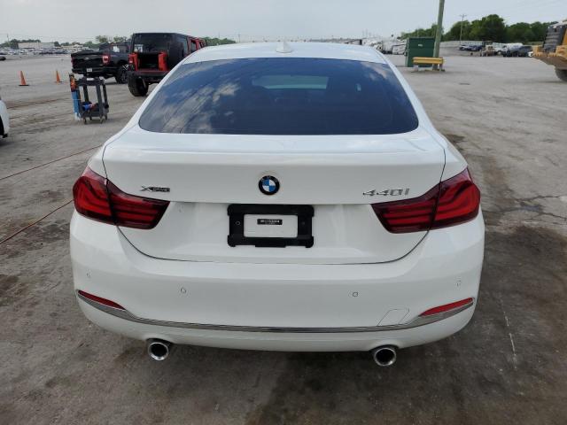 WBA4J7C00LBV99622 - 2020 BMW 440XI GRAN COUPE WHITE photo 6