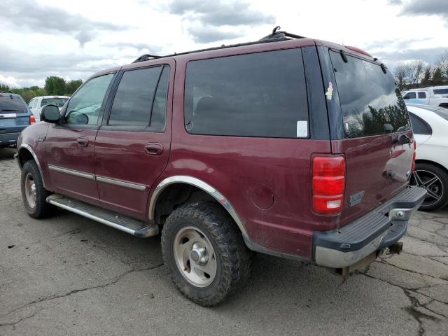 1FMEU18W9VLB47847 - 1997 FORD EXPEDITION BURGUNDY photo 2
