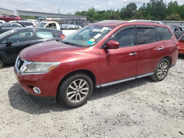 5N1AR2MN6EC667832 - 2014 NISSAN PATHFINDER S 勃艮第红 照片 1