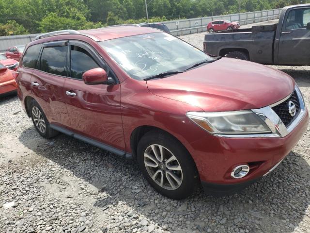 5N1AR2MN6EC667832 - 2014 NISSAN PATHFINDER S 勃艮第红 照片 4