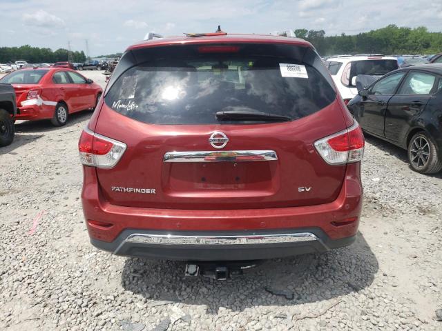 5N1AR2MN6EC667832 - 2014 NISSAN PATHFINDER S 勃艮第红 照片 6