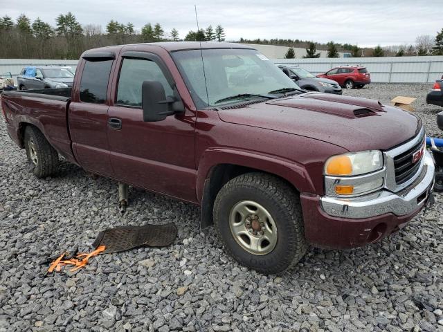 2GTEK19V131188038 - 2003 GMC NEW SIERRA K1500 MAROON photo 4