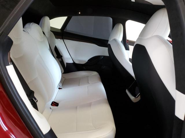 5YJSA1E53NF486764 - 2022 TESLA MODEL S 红色 照片 10