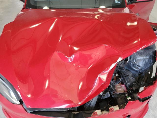 5YJSA1E53NF486764 - 2022 TESLA MODEL S 红色 照片 11