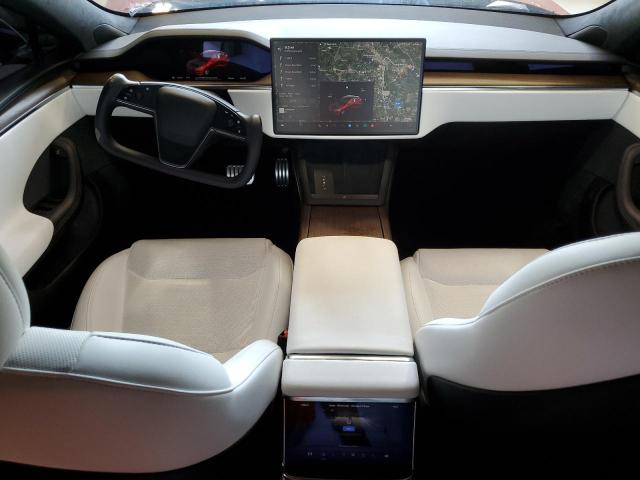 5YJSA1E53NF486764 - 2022 TESLA MODEL S 红色 照片 8