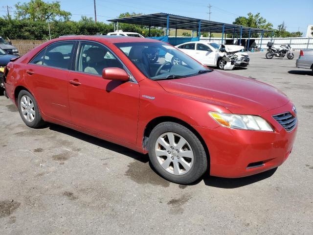 JTNBB46K993049773 - 2009 TOYOTA CAMRY HYBRID RED photo 4