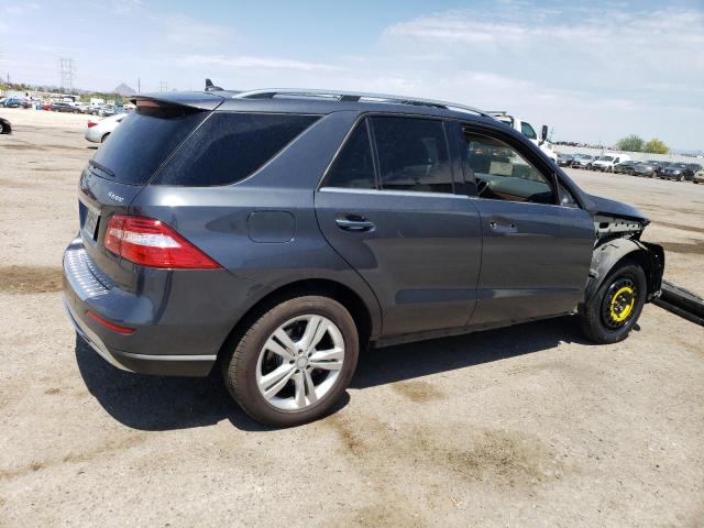 4JGDA5HB0CA067645 - 2012 MERCEDES-BENZ ML 350 4MATIC GRAY photo 3