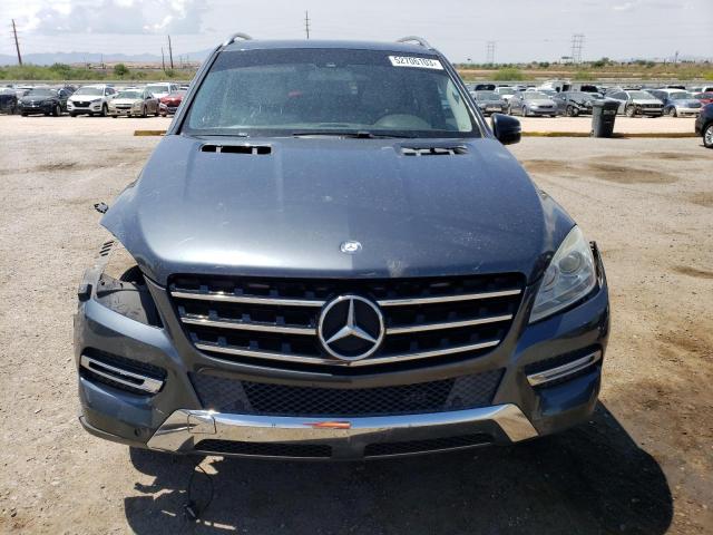 4JGDA5HB0CA067645 - 2012 MERCEDES-BENZ ML 350 4MATIC GRAY photo 5