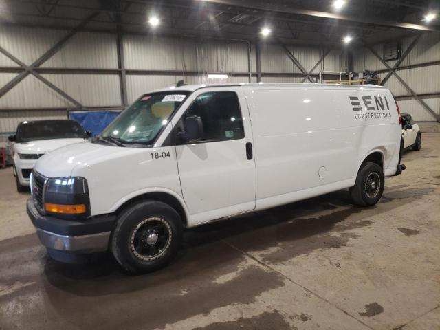 1GTW7BFB3J1238110 - 2018 GMC SAVANA G2500 WHITE photo 1