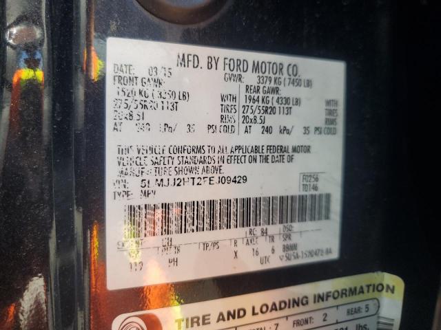 5LMJJ2HT2FEJ09429 - 2015 LINCOLN NAVIGATOR BLACK photo 13