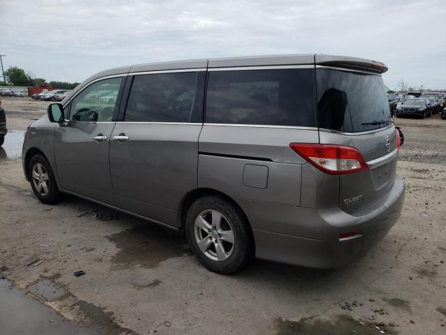 JN8AE2KP9C9030792 - 2012 NISSAN QUEST S GRAY photo 2