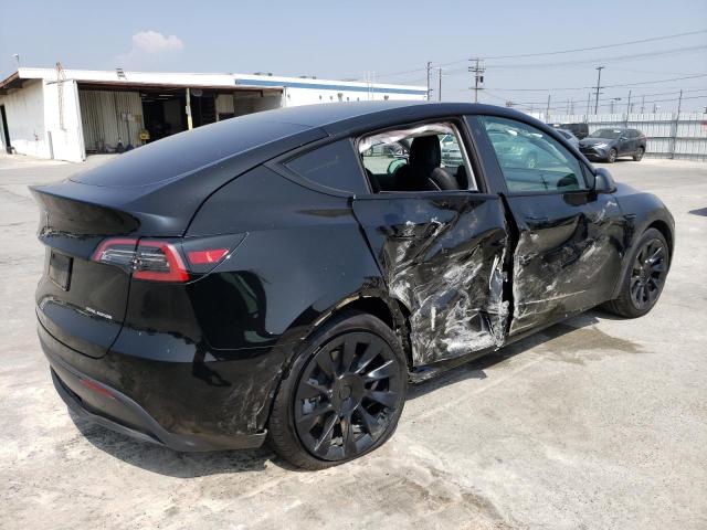 7SAYGDEE5NF507434 - 2022 TESLA MODEL Y BLACK photo 3