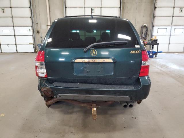 2HNYD18671H001370 - 2001 ACURA MDX TOURING GREEN photo 6