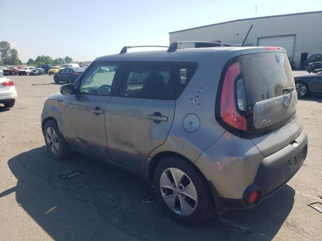 KNDJN2A25F7186927 - 2015 KIA SOUL SILVER photo 2