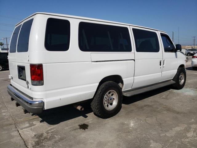 1FBSS31S44HA54188 - 2004 FORD ECONOLINE E350 SUPER DUTY WAGON WHITE photo 3