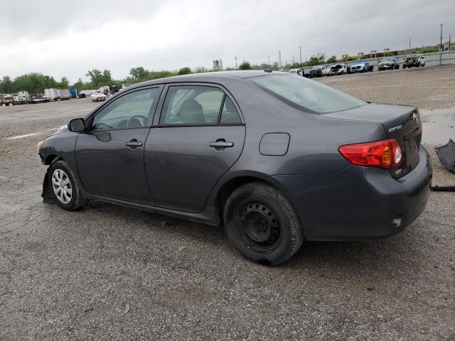 2T1BU4EE6AC482182 - 2010 TOYOTA COROLLA BASE GRAY photo 2