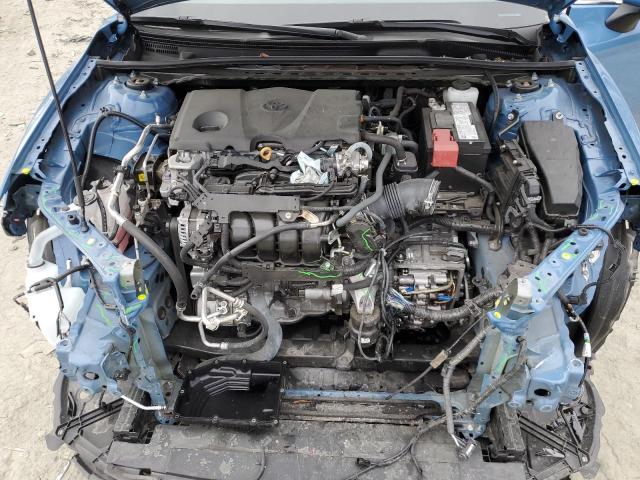 4T1G11AK1PU187250 - 2023 TOYOTA CAMRY SE NIGHT SHADE BLUE photo 11