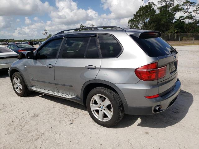 5UXZW0C50CL667066 - 2012 BMW X5 XDRIVE35D SILVER photo 2