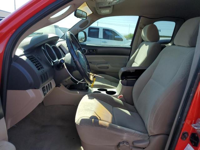 5TETX62N95Z101615 - 2005 TOYOTA TACOMA PRERUNNER ACCESS CAB RED photo 7